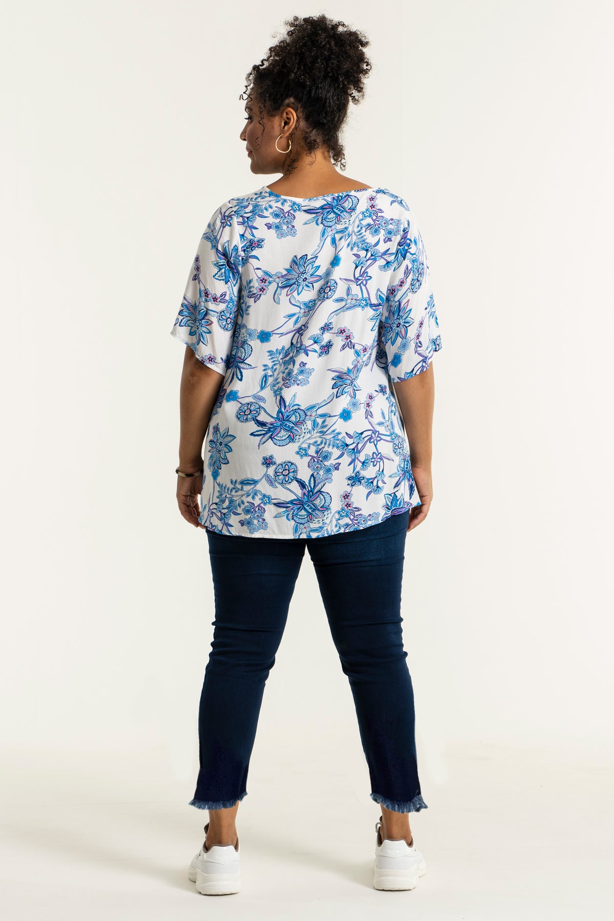 Studio Jeans with frings 099714 Pants