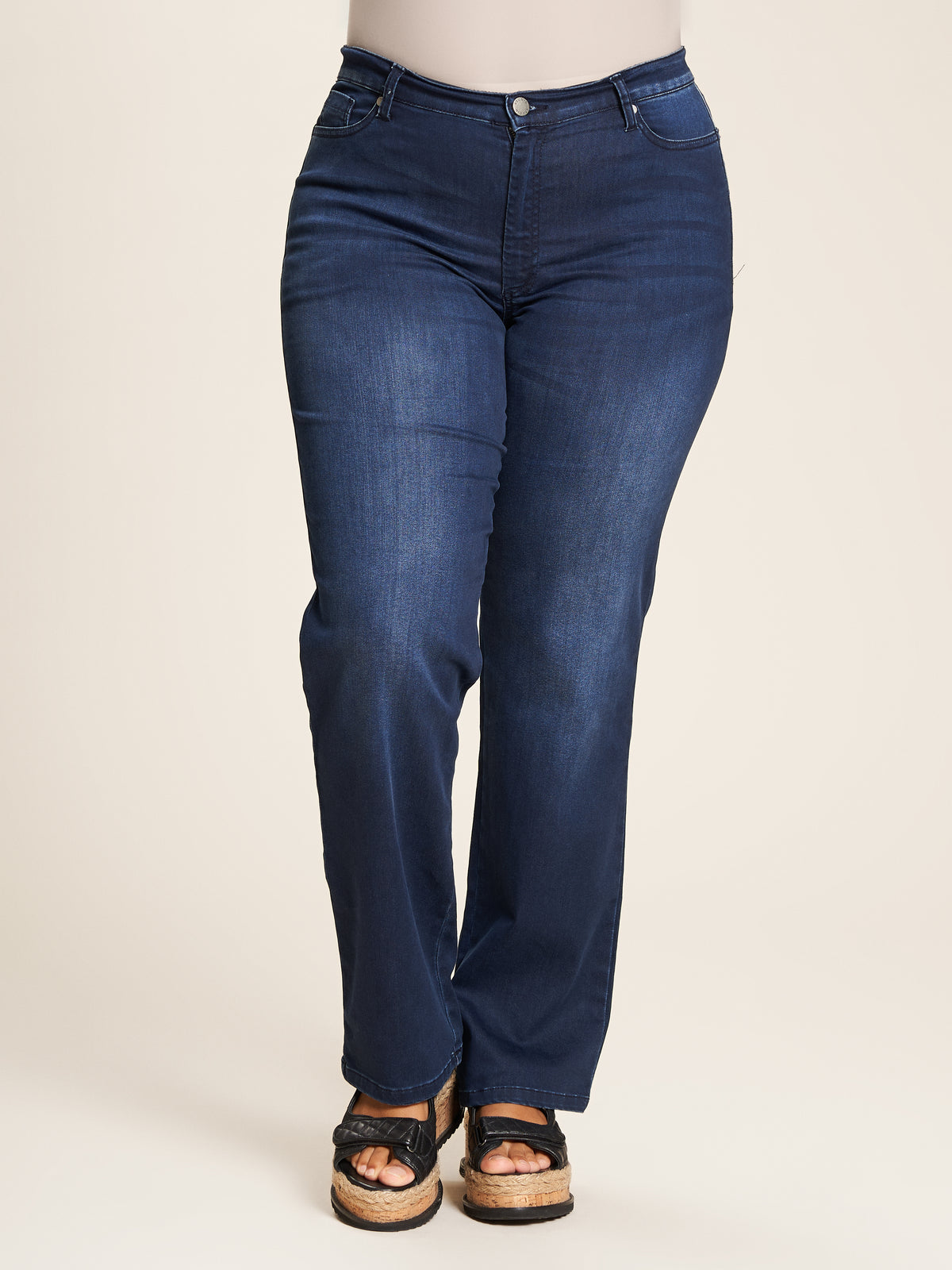 Studio Mørkeblå Denim Jeans fra STUDIO CLOTHING Pants Dark Blue Ashley Length 32"