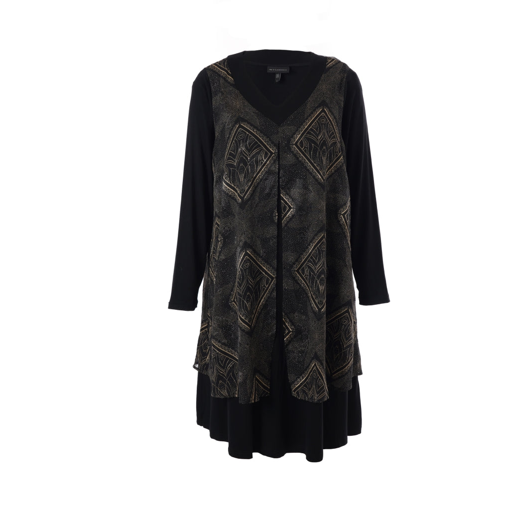 Studio SÅsa Dress Dress Black/Gold