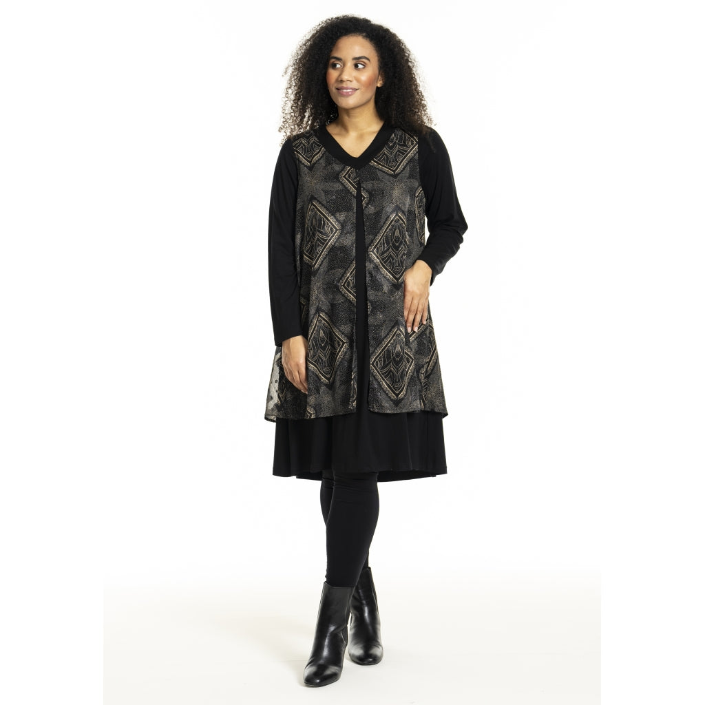 Studio SÅsa Dress Dress Black/Gold