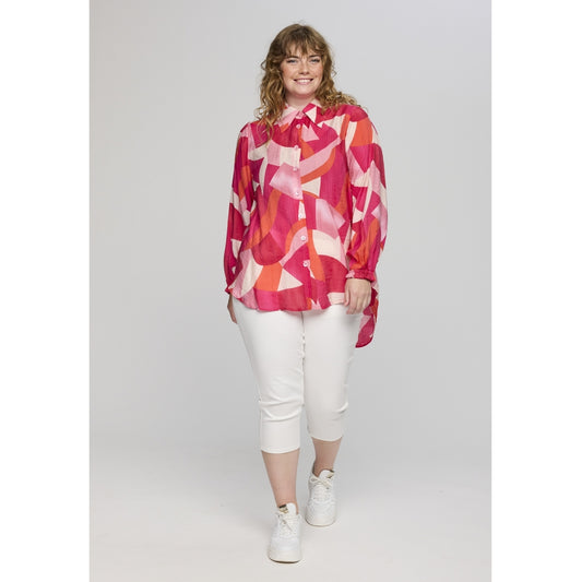 Studio SAdeline Shirt Shirt Orange pink mix