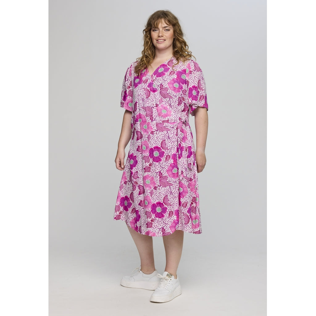 Studio SAlba Dress Dress White with pink flowers