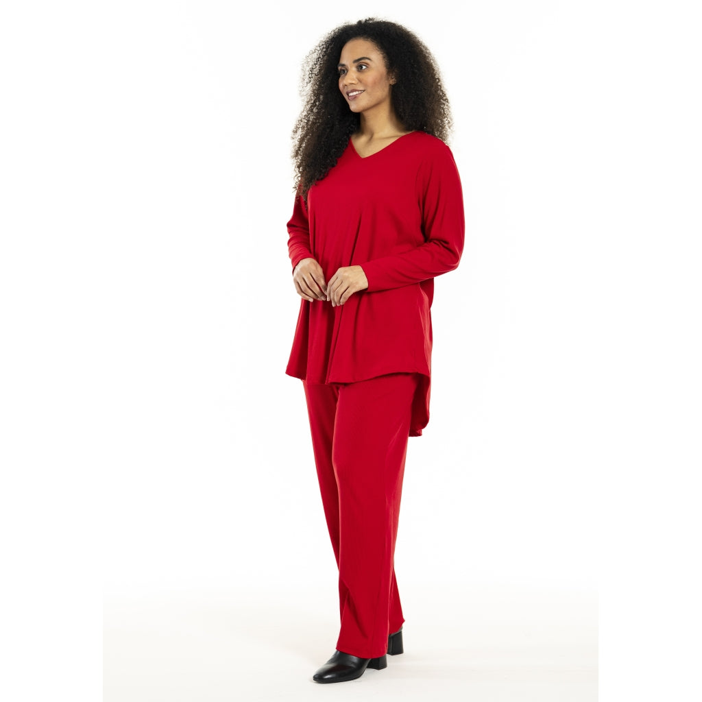 Studio SAlbine Rib staight leg trousers Trousers