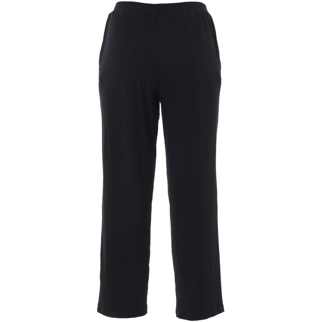 Studio SAlbine Rib staight leg trousers Trousers Black