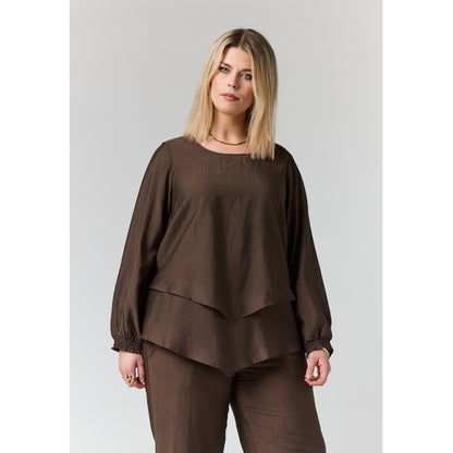 Studio SAnine Blouse Blouse Brown