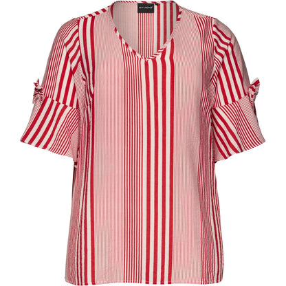 Studio SAutumn Blouse Blouse Red/White stripe