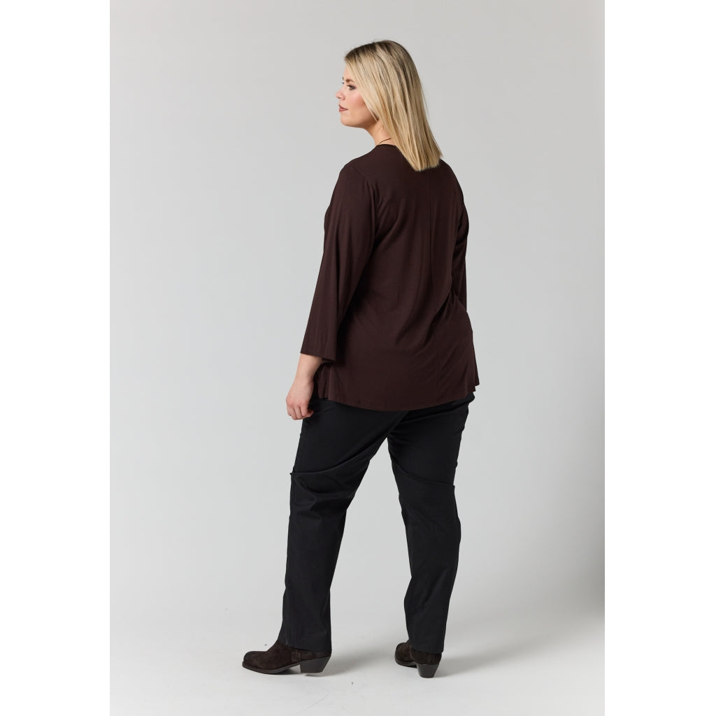Studio SAvelina Blouse Blouse Brown