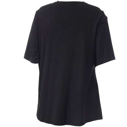 Studio SBella T-Shirt with print T-Shirt Black with Pink