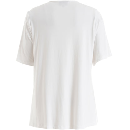 Studio SBella T-Shirt with print T-Shirt White with rose bike