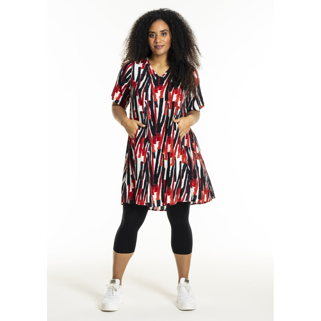 Studio SBirgitte Dress Dress White with red stripes