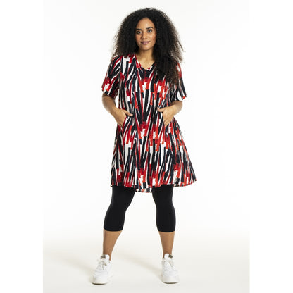 Studio SBirgitte Dress Dress White with red stripes