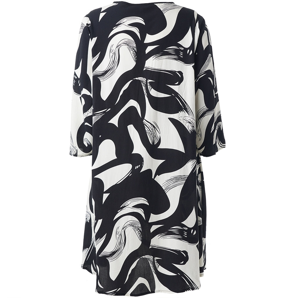 Studio SBirgitte Dress Dress Black with white design
