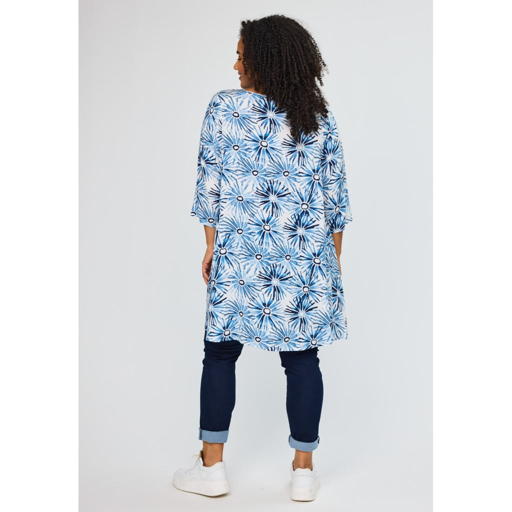 Studio SBirgitte Dress Dress White/blue flower