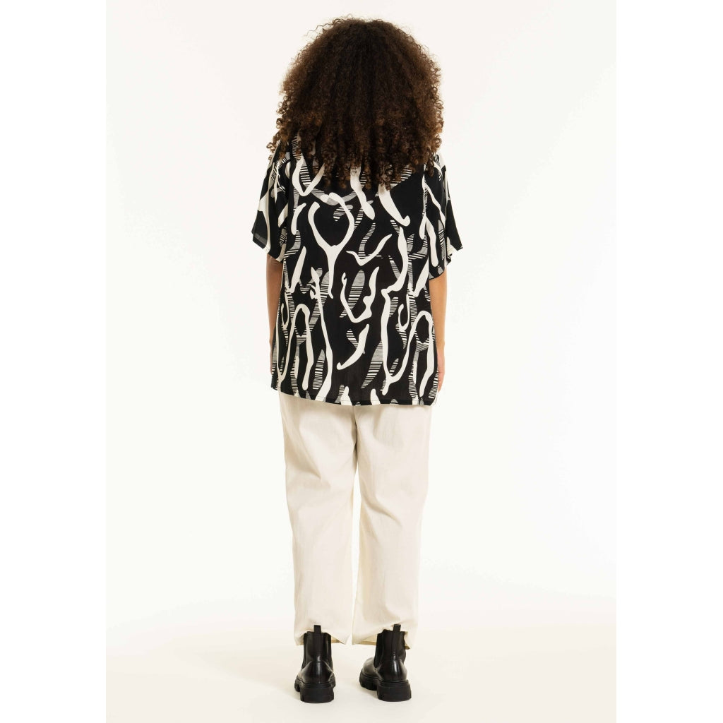 Studio SBirret Wide Trousers Trousers Off-White