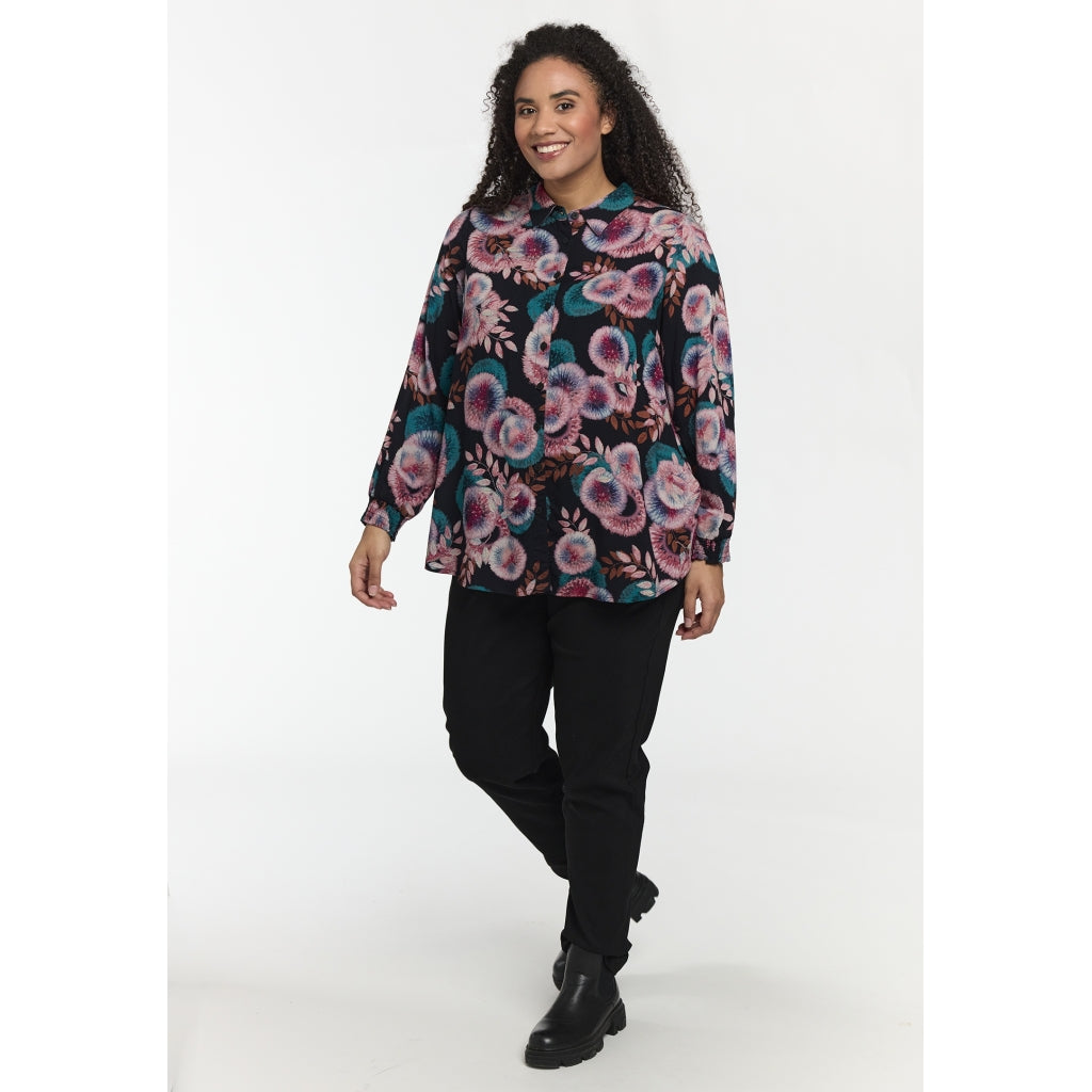 Studio SBitta Shirt Shirt Big pink flowers