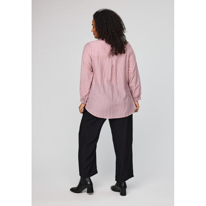 Studio SBitta Shirt Shirt Rose with black stripe