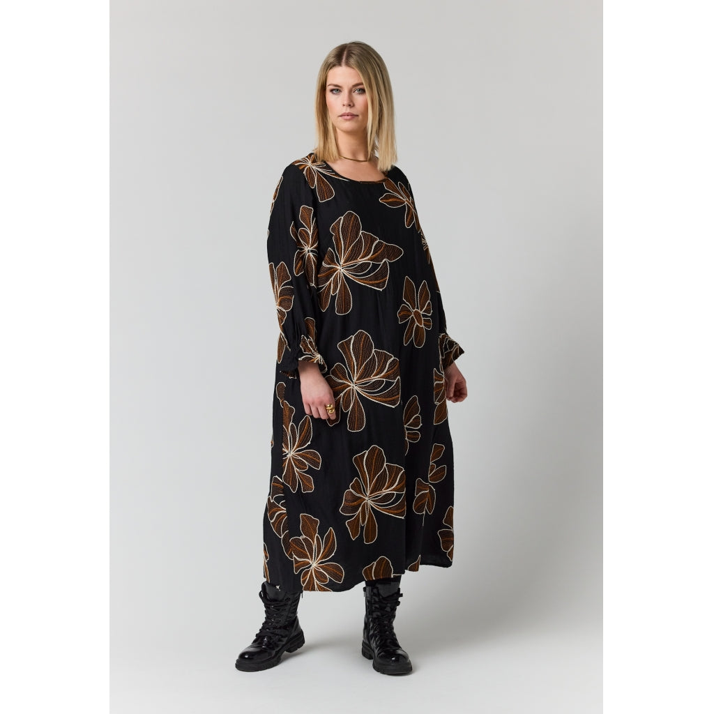 Studio SBodil Dress Dress Black with flower