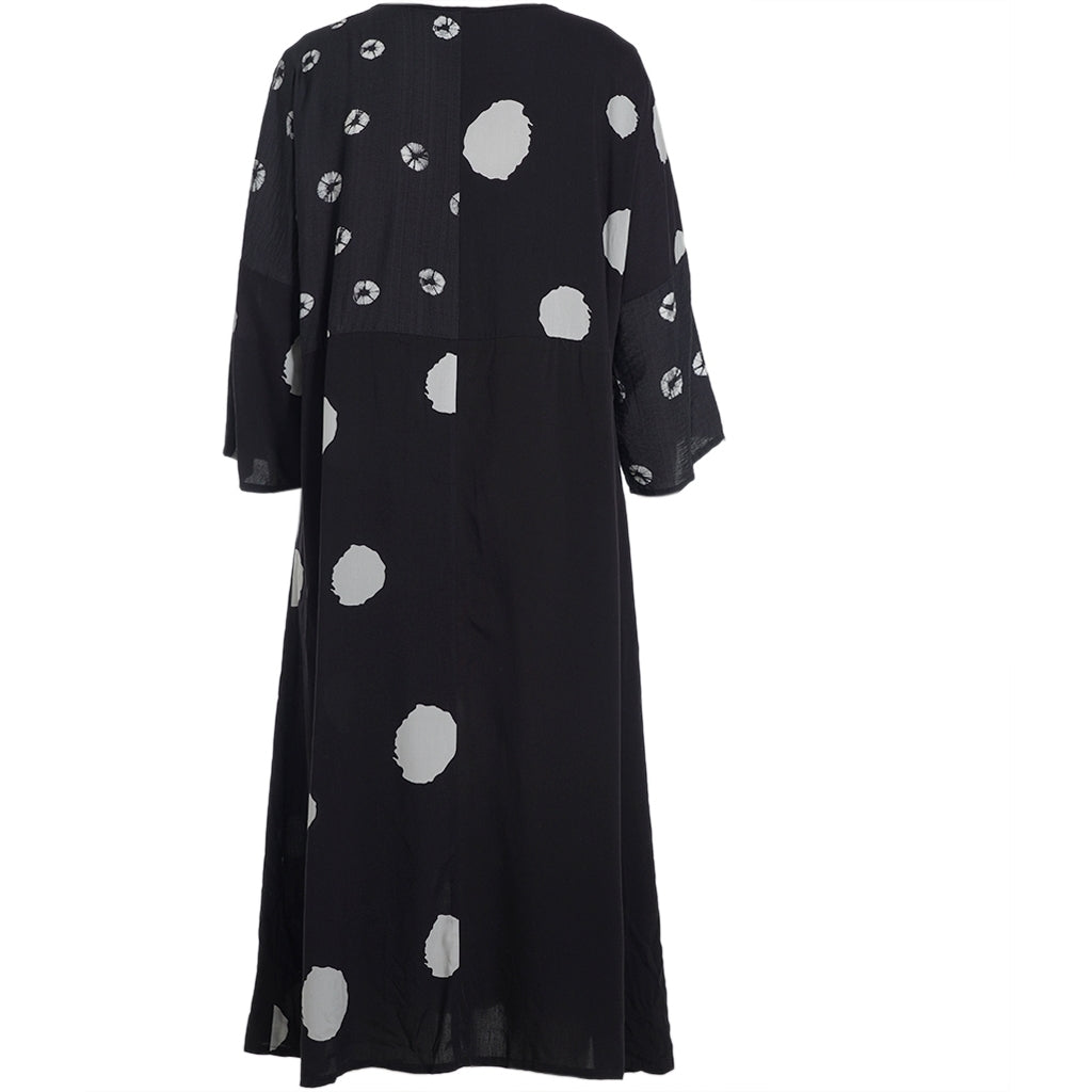 Studio SCara Dress Tunic Black with dots