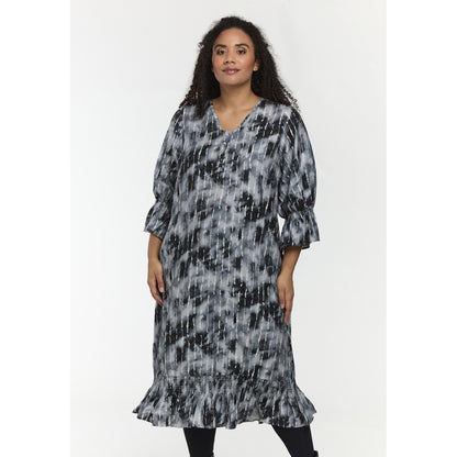 Studio SClara Dress Dress Black grey batik