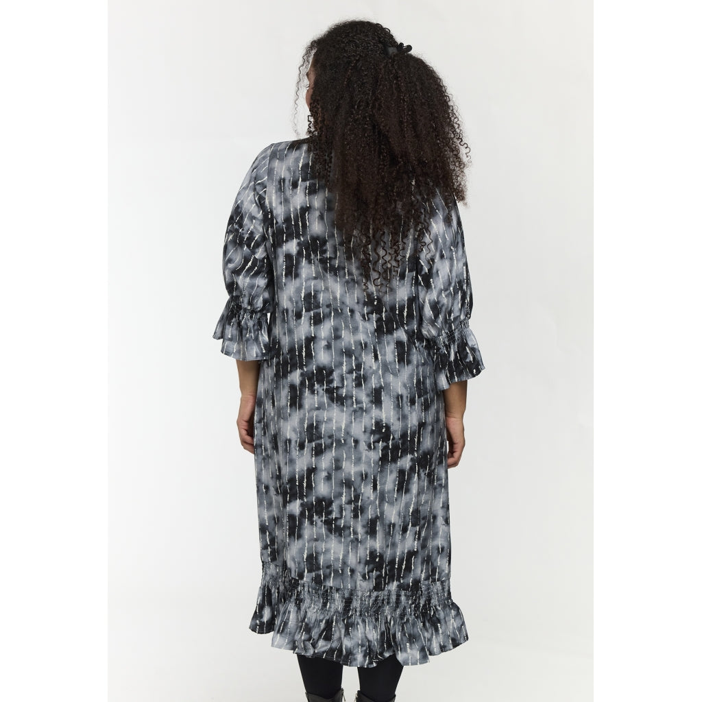 Studio SClara Dress Dress Black grey batik