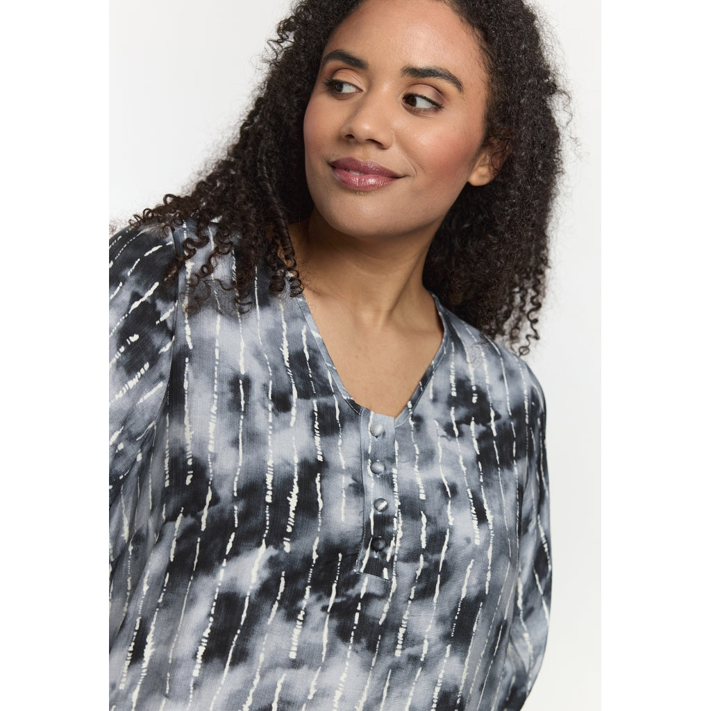Studio SClara Dress Dress Black grey batik