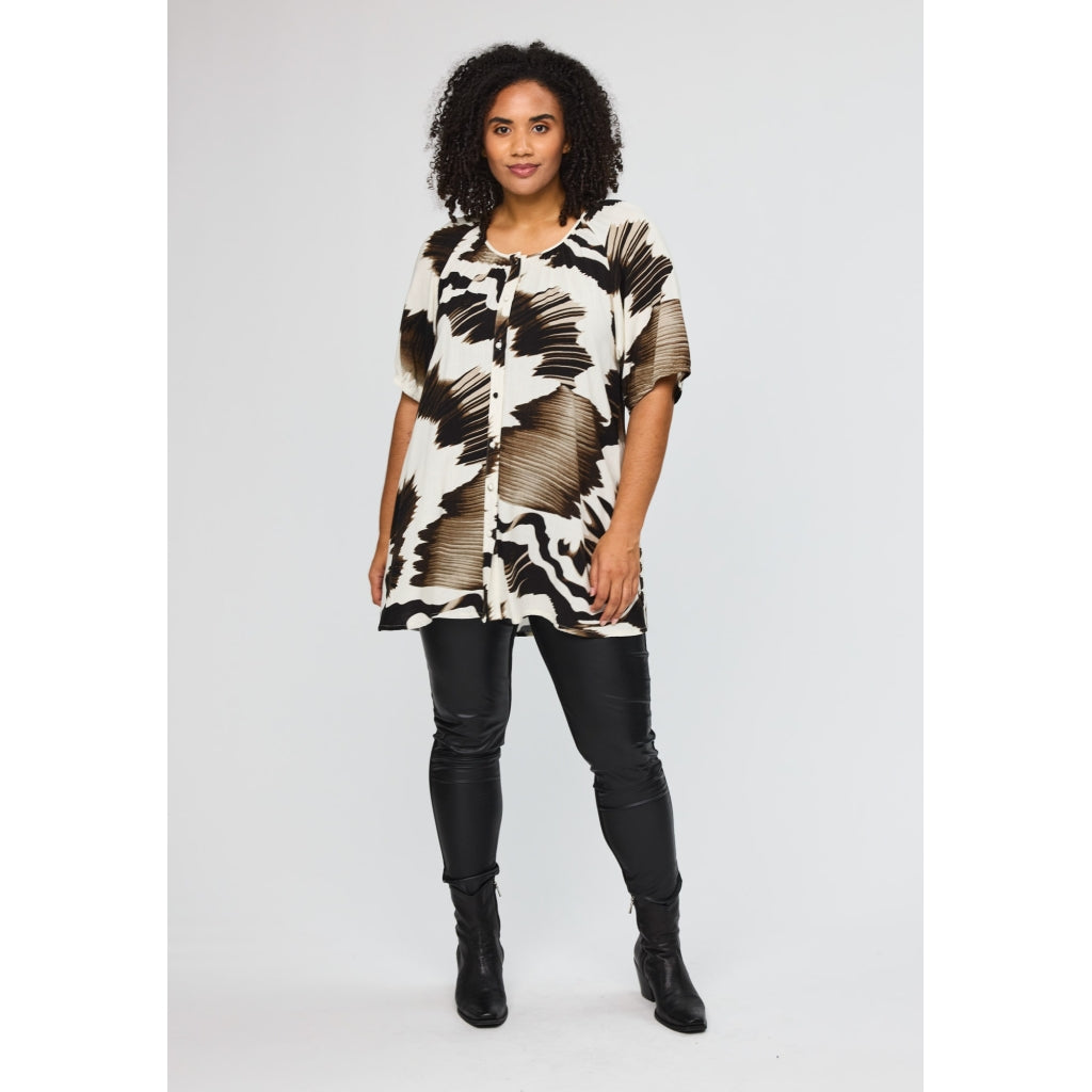 Studio SDorine Tunic Tunic Black/white brown design