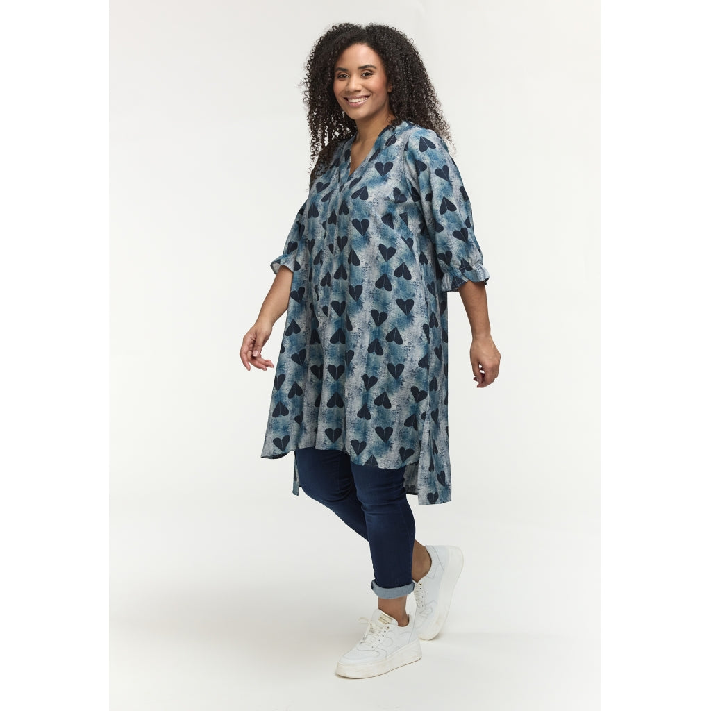 Studio SElma Tunic Tunic Navy hearts