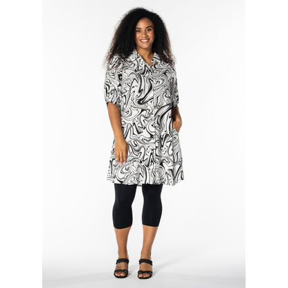 Studio SEmilie Shirt Shirt White with Black zebra