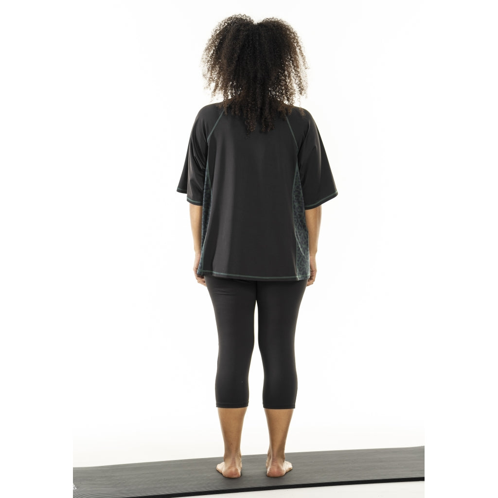 Studio SFitness Capri Capri Black with dusty green