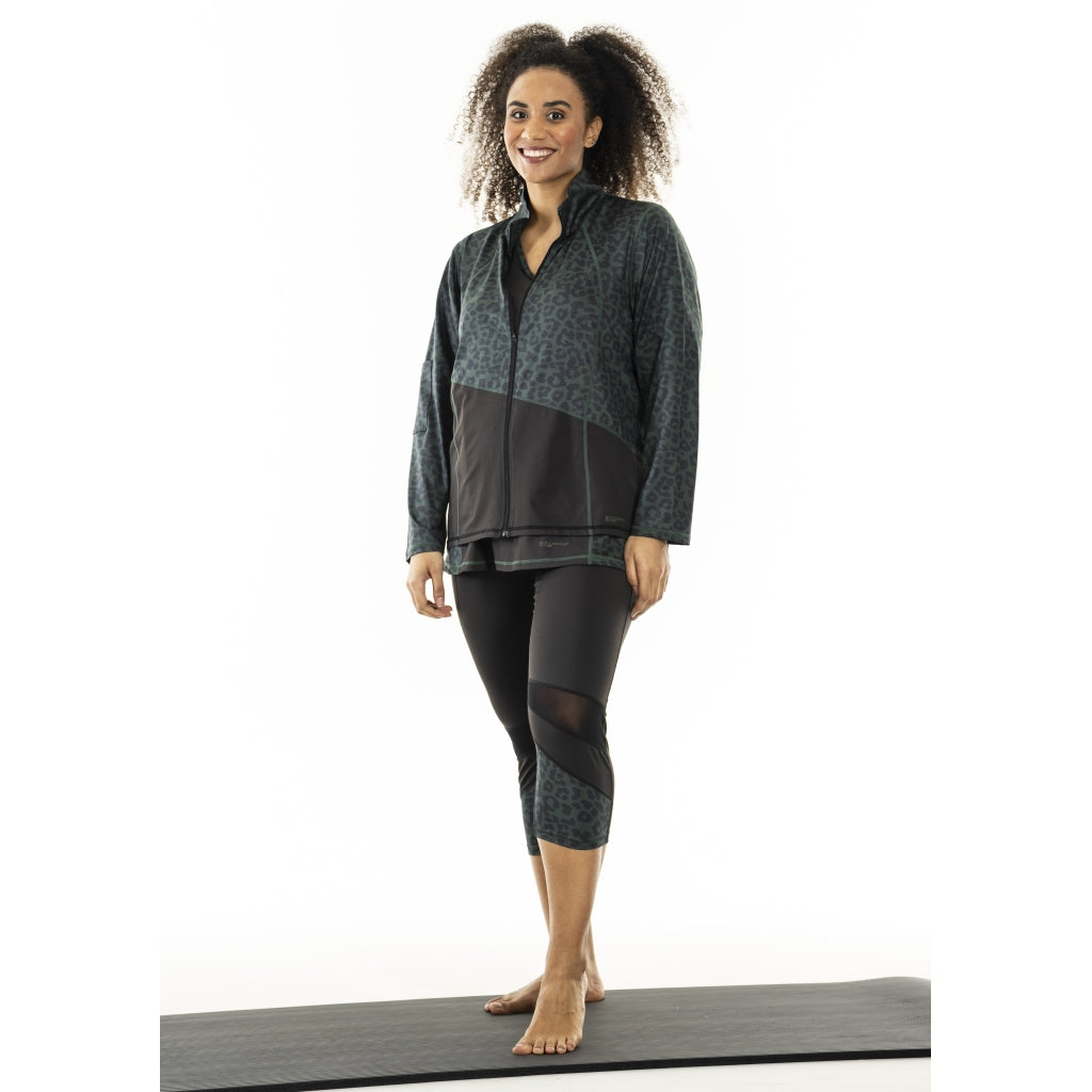 Studio SFitness Capri Capri Black with dusty green