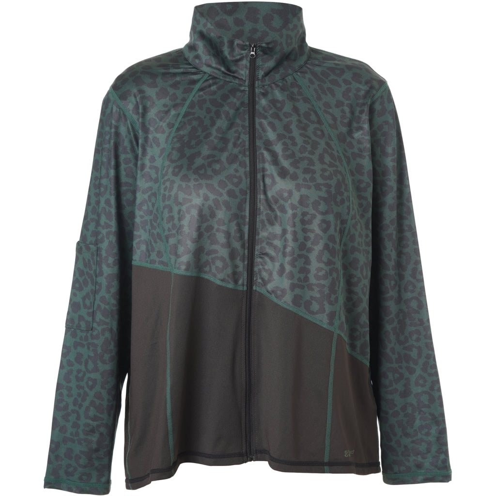 Studio SFitness Jacket Jacket Black with dusty green
