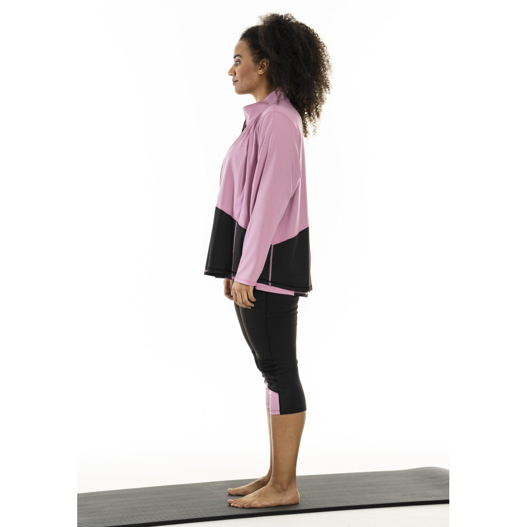 Studio SFitness Jacket Jacket Black with dusty rosa