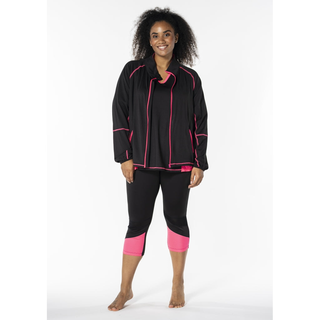 Studio SFitness Jacket Jacket Black with Pink