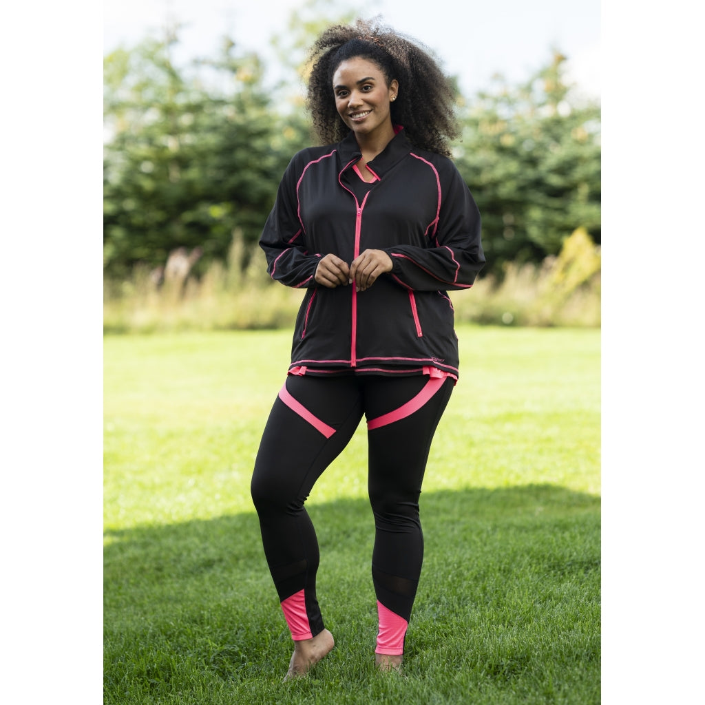 Studio SFitness Jacket Jacket Black with Pink