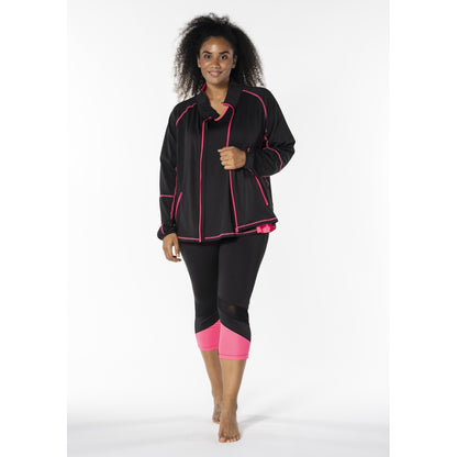 Studio SFitness Jacket Jacket Black with Pink