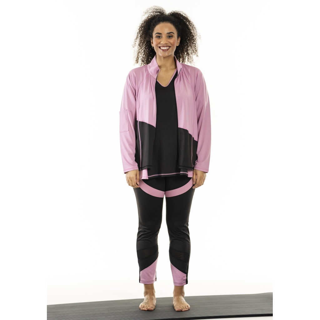 Studio SFitness Leggings Leggings Black with dusty rosa