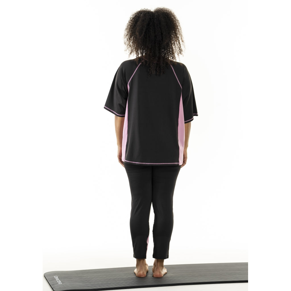 Studio SFitness Leggings Leggings Black with dusty rosa