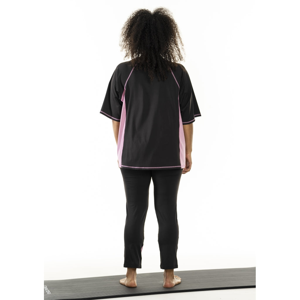 Studio SFitness Leggings Leggings Black with dusty rosa