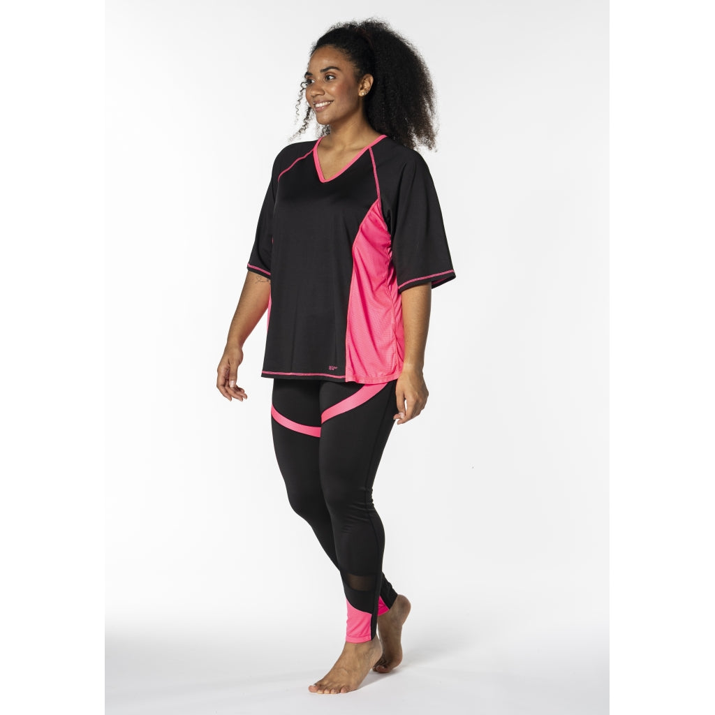 Studio SFitness Leggings Leggings Black with Pink