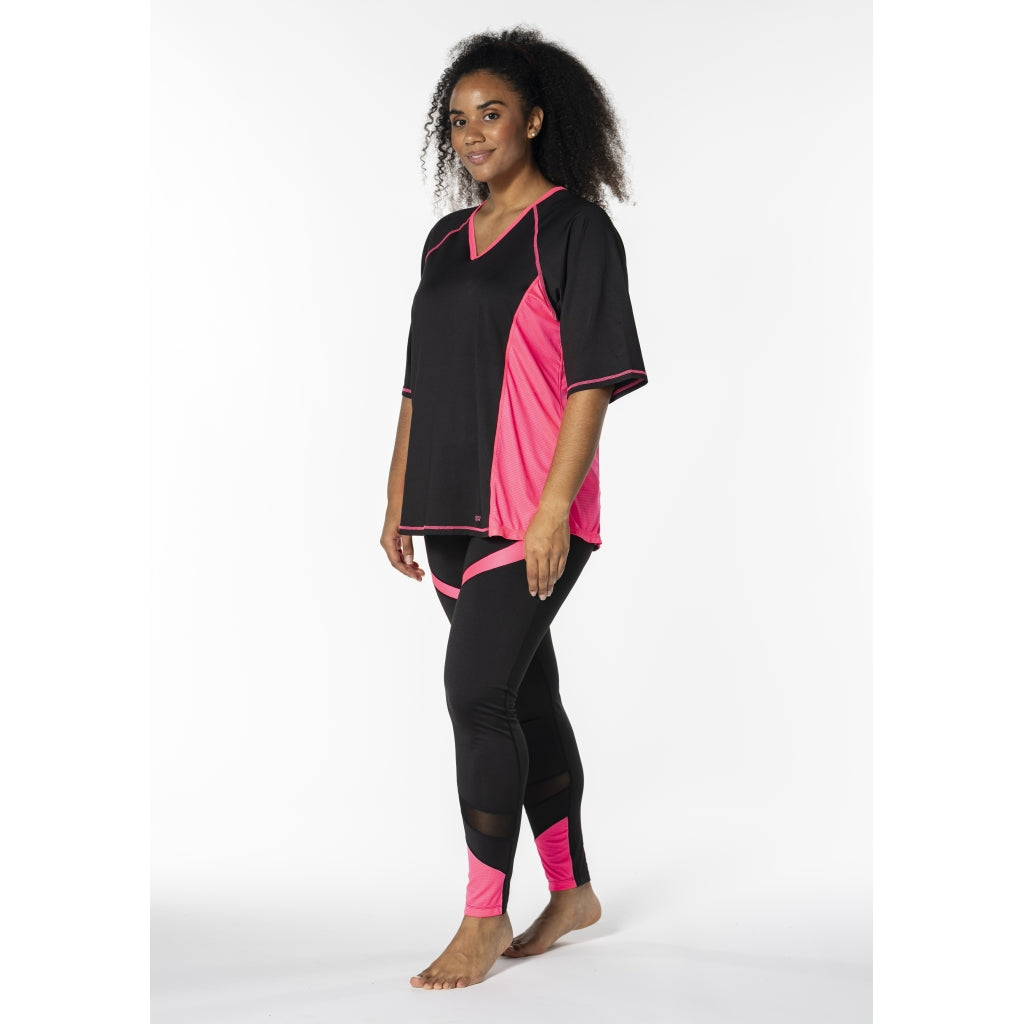 Studio SFitness Leggings Leggings Black with Pink