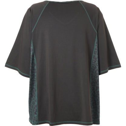 Studio SFitness T-shirt T-Shirt Black with dusty green