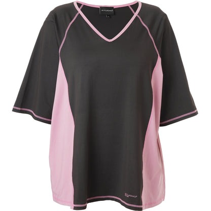 Studio SFitness T-shirt T-Shirt Black with dusty rosa