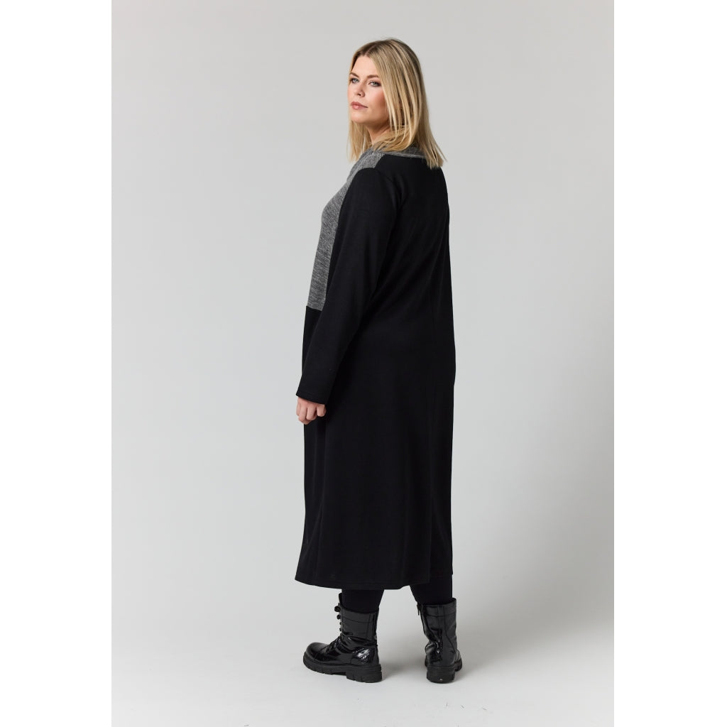 Studio SFlora Dress Dress Black + Grey melange