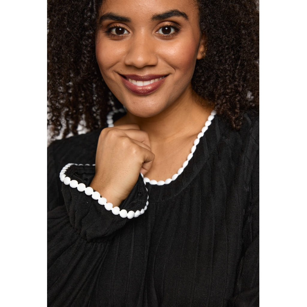 Studio SGerda Dress Dress Black with white deco