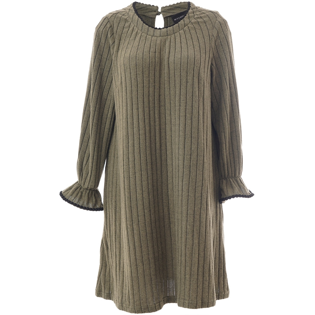 Studio SGerda Dress Dress Green with black deco