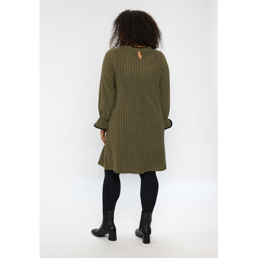 Studio SGerda Dress Dress Green with black deco