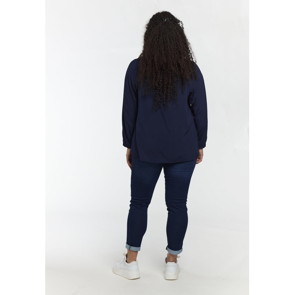 Studio SGinny Blouse Blouse Navy