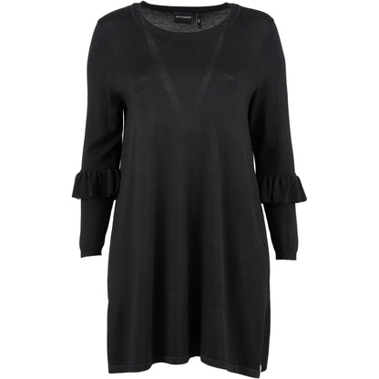 Studio SGitten knitted dress Dress Black