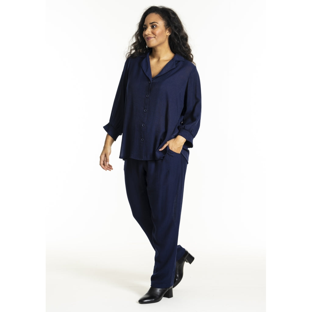 Studio SGry Trousers Trousers Navy