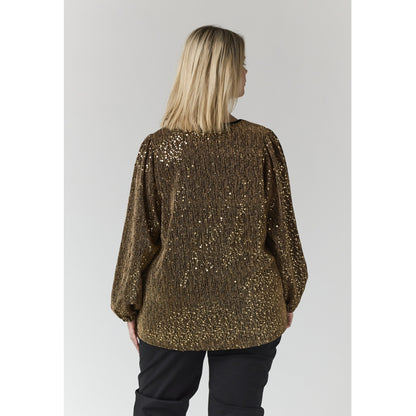 Studio SGulla blouse Blouse Black with Gold